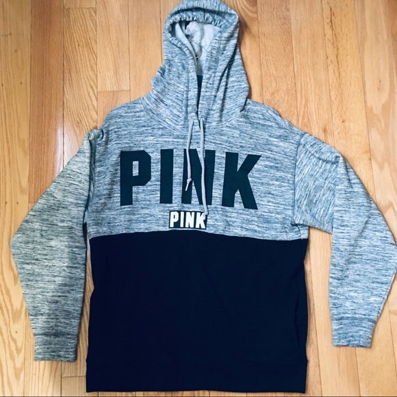 PINK Victoria's Secret Tops - Pink Victorias Secret XS easy Hoodie logo pullover